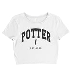 Potter Est. 1980 Women’s Crop Tee / Crop Top