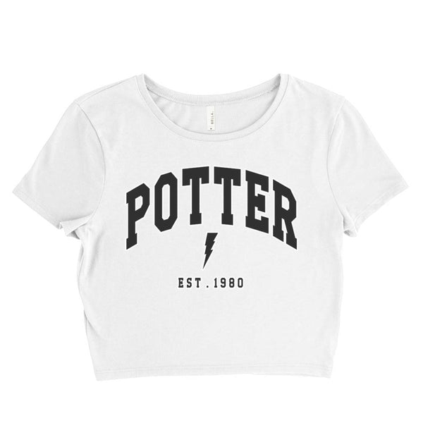 Potter Est. 1980 Women’s Crop Tee / Crop Top