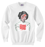 Princess Leia Bowie Unisex Sweatshirt