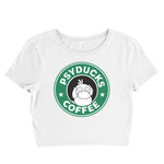 Psyduck Coffee Women’s Crop Tee / Crop Top