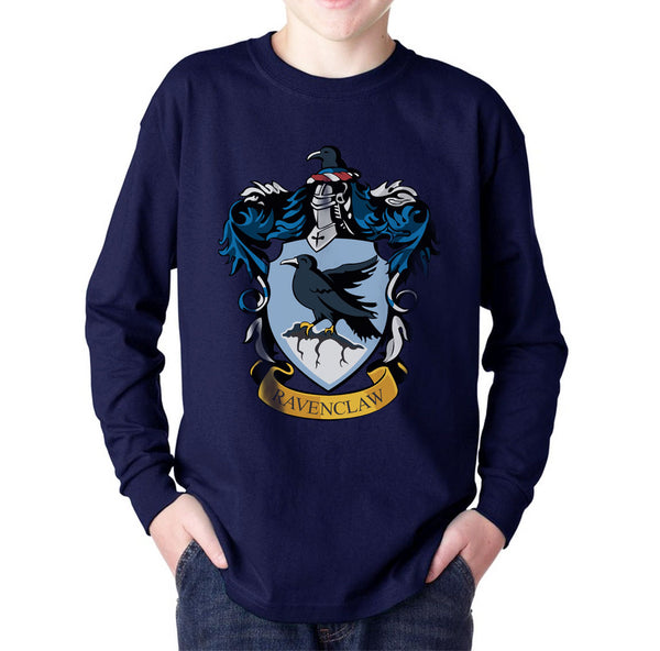 Ravenclaw Crest #1 Youth Long Sleeve T-Shirt