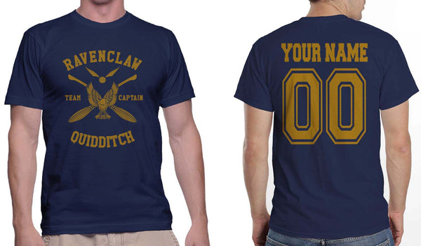 Customize - Ravenclaw Quidditch Team Captain Men T-Shirt