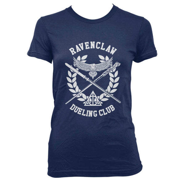 Ravenclaw Dueling Club White Ink Women T-shirt Tee
