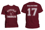 Salvatore 17 Mystic Falls Timberwolves Men T-Shirt Tee