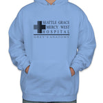 Seattle Grace Mercy West Hospital Grey's Anatomy Unisex Pullover Hoodie