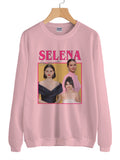Selena Gomez 90s Unisex Crewneck Sweatshirt