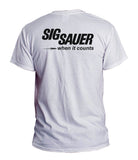 Sig Sauger When it counts Men T-Shirt