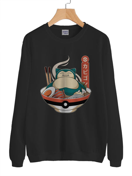 Snorlax Ramen 2 Unisex Sweatshirt