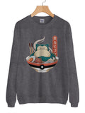 Snorlax Ramen 2 Unisex Sweatshirt