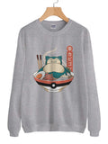 Snorlax Ramen 2 Unisex Sweatshirt