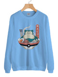 Snorlax Ramen 2 Unisex Sweatshirt