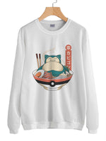 Snorlax Ramen 2 Unisex Sweatshirt