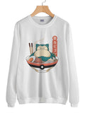 Snorlax Ramen 2 Unisex Sweatshirt