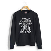 Stone Chamber Prisoner Goblet Order Prince Hallows Unisex Crewneck Sweatshirt