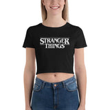 Stranger Things bw Women’s Crop Tee
