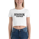 Stranger Things bw Women’s Crop Tee