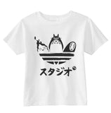 Studio Ghibli Strips Toddler Short Sleeve Tee