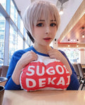 Sugoi Dekai Uzaki-Chan 3/4 sleeve raglan shirt