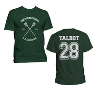 Talbot 28 Devenford Lacrosse Teen Wolf Men T-Shirt Tee