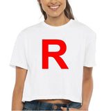 Team Rocket Pokemon Women's Ideal Crop Top T-shirt / Tee