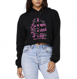 The Summer I turned Pretty Pink Crop Hoodie