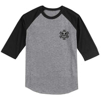 Trafalgar Law Fb 3/4 sleeve raglan shirt