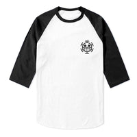 Trafalgar Law Fb 3/4 sleeve raglan shirt