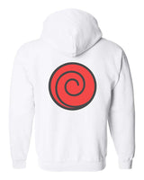 Uzumaki Clan on back only Unisex Pullover Hoodie