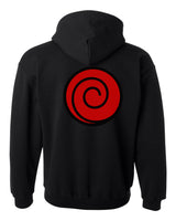 Uzumaki Clan on back only Unisex Pullover Hoodie