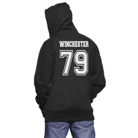 Winchester 79 Men of Letters Dean Winchester Unisex Pullover Hoodie