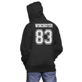 Winchester 83 Men of Letters Sam Winchester Unisex Pullover Hoodie