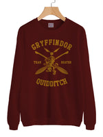 NEW Weasley 06 Gryffindor Quidditch Team Beater Sweatshirt