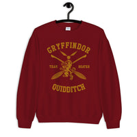 NEW Weasley 05 Gryffindor Quidditch Team Beater Sweatshirt