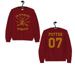 Potter 07 Gryffindor Quidditch Team Captain Sweatshirt