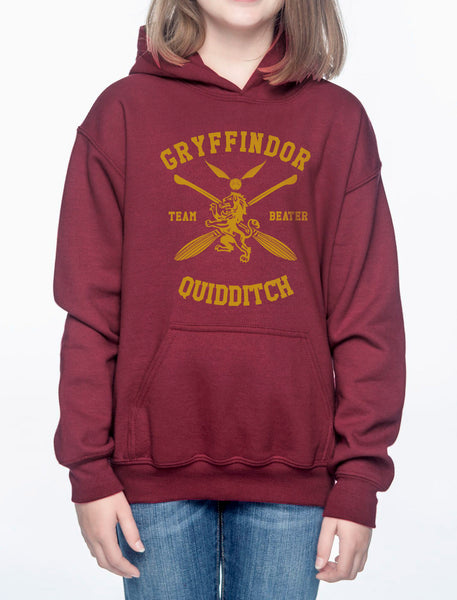 Gryffindor Quidditch Team Beater Youth / Kid Hoodie