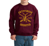 Customize - Gryffindor Quidditch Team Beater Youth / Kid Sweatshirt