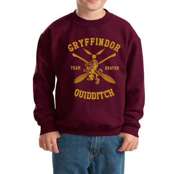 Gryffindor Quidditch Team Beater Youth / Kid Sweatshirt