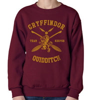 Customize - Gryffindor Quidditch Team Keeper Sweatshirt