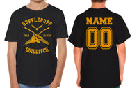 Customize - Hufflepuff Quidditch Team Beater Youth Short Sleeve T-Shirt