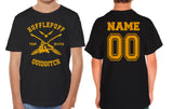 Customize - Hufflepuff Quidditch Team Beater Youth Short Sleeve T-Shirt