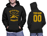 Customize - Hufflepuff Quidditch Team Chaser Pullover Hoodie