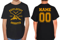 Customize - Hufflepuff Quidditch Team Seeker Youth Short Sleeve T-Shirt