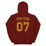 Potter 07 Gryffindor Quidditch Team Seeker Pullover Hoodie