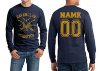 Customize - Ravenclaw Quidditch Team Captain Y Men Long sleeve t-shirt
