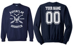 Customize - Ravenclaw Quidditch Team Chaser White ink Sweatshirt