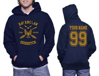 Customize - Ravenclaw Quidditch Team Chaser Yellow Ink Pullover Hoodie
