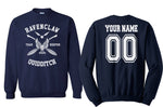 Customize - Ravenclaw Quidditch Team Keeper White ink Sweatshirt