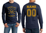 Customize - Ravenclaw Quidditch Team Keeper Y Men Long sleeve t-shirt