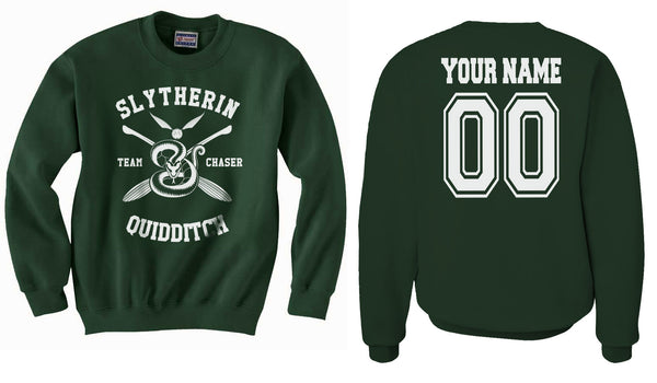 Customize - Slytherin Quidditch Team Chaser Sweatshirt