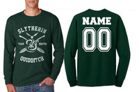 Customize - Slytherin Quidditch Team Keeper Men Long sleeve t-shirt